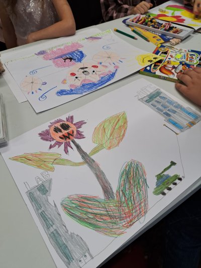 Zajęcia plastyczne 10.10.2023